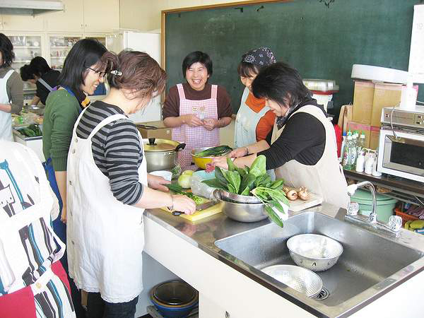 士幌町共催事業「士幌町農協女性部下居辺支部　Korean Cooking Class」